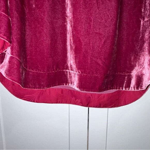 Tommy Bahama Velour Tie Front 3/4 Bell Sleeve Top - Picture 5 of 7